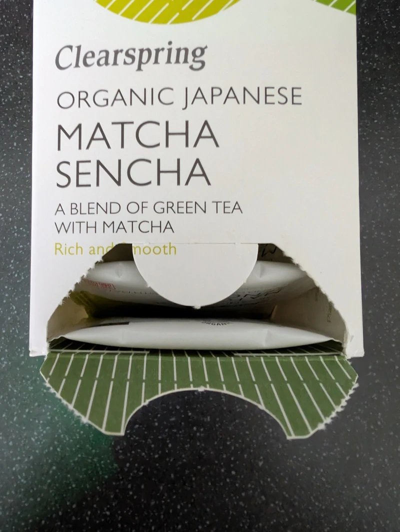 Clearspring Organic Japanese Matcha Sencha - Sachet Dispenser