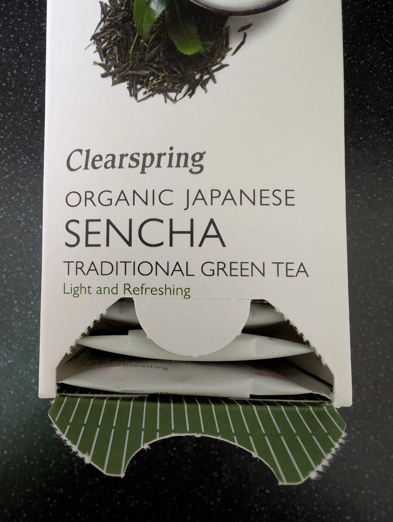 Clearspring Organic Japanese Sencha - Sachet dispenser