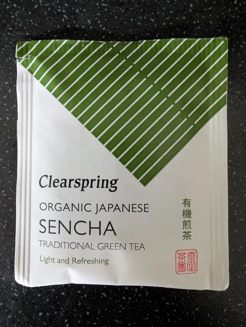 Clearspring Organic Japanese Sencha - Tea bag sachet