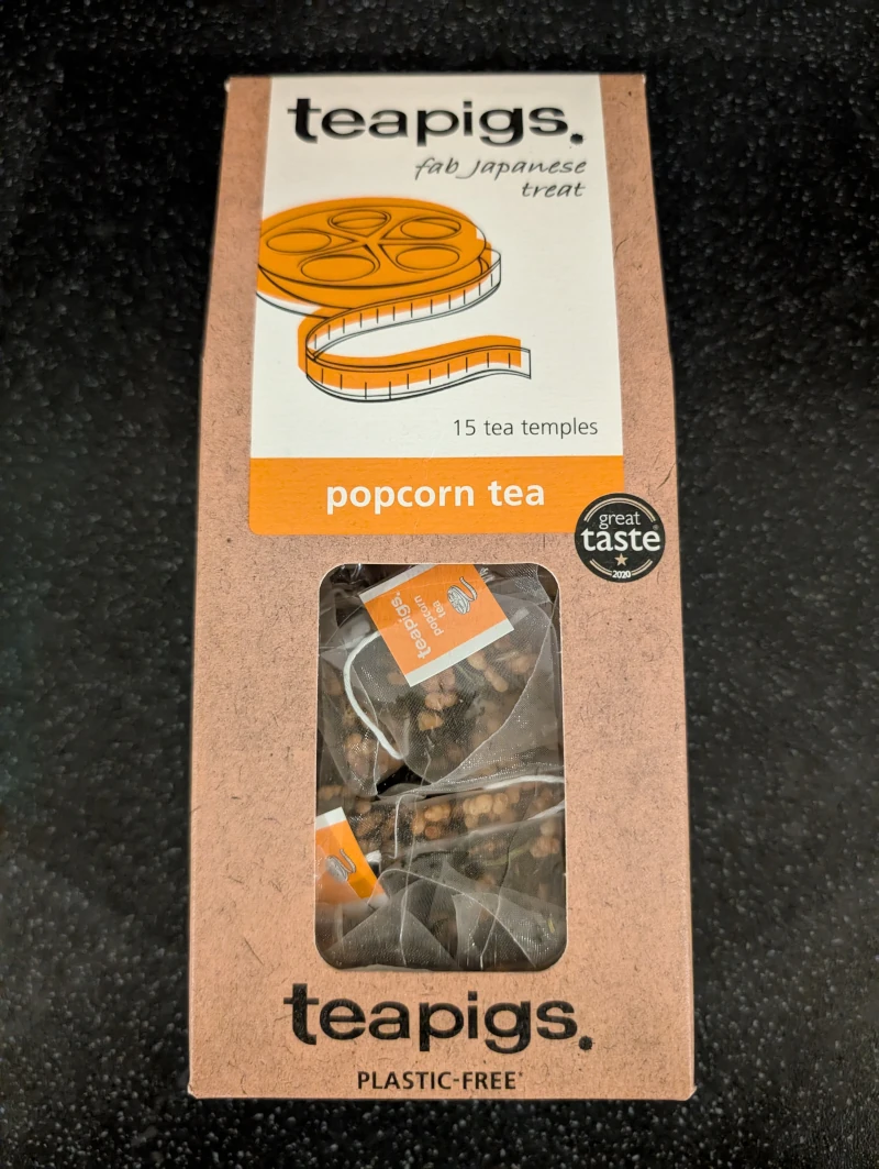 teapigs Popcorn Tea - Packaging - Front